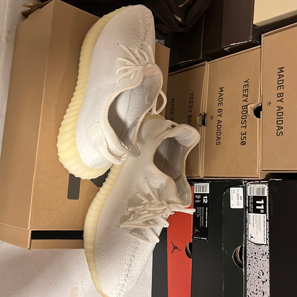 Size 12 yezzys wore three maybe four times just like new.